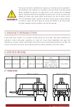 Preview for 3 page of emaux 91609013 Installation And Operation Manual