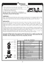 Preview for 2 page of emaux CLL Series Manual