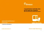 Предварительный просмотр 1 страницы emaux COLOR TOUCH Series Installation And Operation Manual