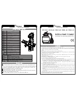 Preview for 1 page of emaux FSP350-6W Installation & Operating Instruction