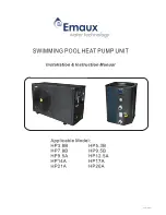 Preview for 1 page of emaux HP12.5A Installation Instructions Manual