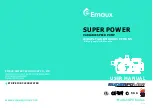 Предварительный просмотр 1 страницы emaux SPV Series User Manual