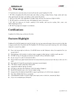 Предварительный просмотр 3 страницы Emax Nighthawk Pro 200 Instruction Manual