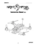 Emax Nighthawk Pro Instruction Manual предпросмотр