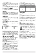 Preview for 7 page of Emax RAI6724-1B Use And Maintenance Instructions