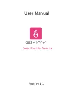 Emay Smart Fertility Monitor User Manual предпросмотр