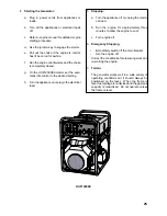 Preview for 25 page of EMB Wallenstein HUF12000E Operator'S Manual