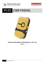 EMBARC FindnSecure FS-65 User Manual preview