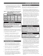 Preview for 19 page of Embassy Peak-40 Installation And Operating Instructions Manual