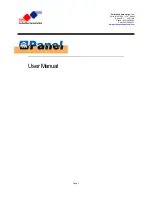 Embedded Automation mPanel User Manual предпросмотр