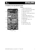 Preview for 15 page of Embedded Solutions Equinox Technologies Epsilon5 User Manual