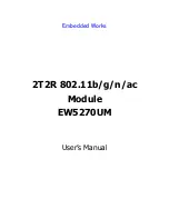 Предварительный просмотр 1 страницы Embedded Works EW5270UM User Manual