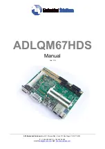 Preview for 1 page of Embedded ADLQM67HDS Manual