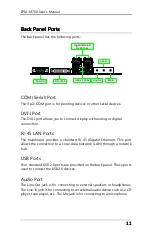 Preview for 19 page of Embedded EPIA-M700 User Manual