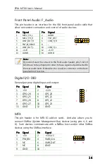 Preview for 22 page of Embedded EPIA-M700 User Manual