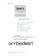 Embedian SMARC-iMX8MM User Manual preview