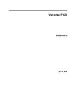 Embention Veronte PCS Manual preview