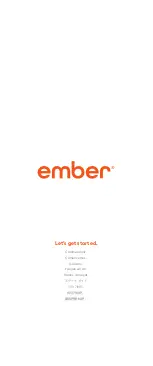 Ember TM19 Quick Start Manual предпросмотр