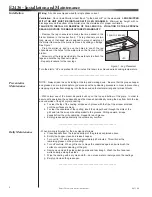 Preview for 2 page of EmberGlo 5700301 Installation, Service Instructions & Parts