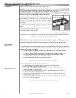 Предварительный просмотр 2 страницы EmberGlo E2424 Installation, Service Instructions & Parts