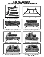 Предварительный просмотр 12 страницы EmberGlow 18DBNL-60 Series Owner'S Operation And Installation Manual