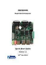 Embest SBC8600B Quick Start Manual предпросмотр