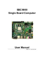 Embest SBC9000 User Manual preview