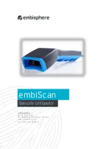 Предварительный просмотр 1 страницы Embisphere embiScan Configuration Manual