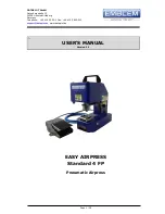 Предварительный просмотр 1 страницы EMBLEM Easy Airpress Standard 4 User Manual