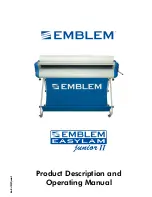 EMBLEM Easylam Junior II Product Description And Operating Manual preview