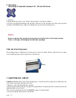 Preview for 10 page of EMBLEM Easylam Junior II Product Description And Operating Manual