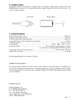 Preview for 11 page of EMBLEM Easylam Junior II Product Description And Operating Manual