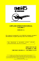 Embraer EMB145 Operation Manual preview