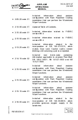 Preview for 8 page of Embraer EMB145 Operation Manual