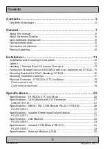 Предварительный просмотр 3 страницы EMBRON Hatteland Display HT B22G Series User Manual