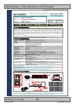 Предварительный просмотр 42 страницы EMBRON HATTELAND HT B30G STC M Series User Manual