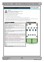 Предварительный просмотр 44 страницы EMBRON HATTELAND HT B30G STC M Series User Manual