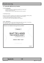 Предварительный просмотр 141 страницы EMBRON Hatteland HT20 70 Series User Manual