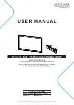 Предварительный просмотр 1 страницы EMBRON HATTELAND TECHNOLOGY  HD 43T22 MVD-MA C Series User Manual