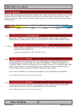 Предварительный просмотр 47 страницы EMBRON HATTELAND TECHNOLOGY  HD 43T22 MVD-MA C Series User Manual