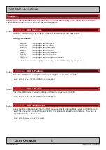 Предварительный просмотр 51 страницы EMBRON HATTELAND TECHNOLOGY  HD 43T22 MVD-MA C Series User Manual