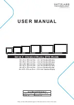 EMBRON HATTELAND TECHNOLOGY STD X Series User Manual предпросмотр