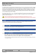 Предварительный просмотр 49 страницы EMBRON HATTELAND TECHNOLOGY STD X Series User Manual