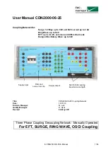 Предварительный просмотр 1 страницы EMC-PARTNER CDN2000-06-25 User Manual