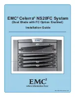 Предварительный просмотр 1 страницы EMC Celerra NS20FC Installation Manual