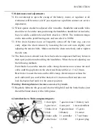 Предварительный просмотр 4 страницы EMC Electric Bicycle User Manual