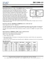 Preview for 3 page of EMC EMC-DMA-2.0 Installation & Operating Instructions