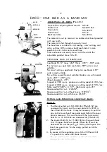 Preview for 12 page of Emco emco-rex Instruction Book