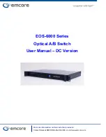 Emcore EOS-6000 Series User Manual preview