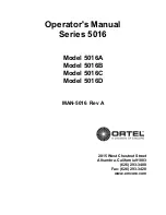 Emcore ORTEL 5016 Series Operator'S Manual preview